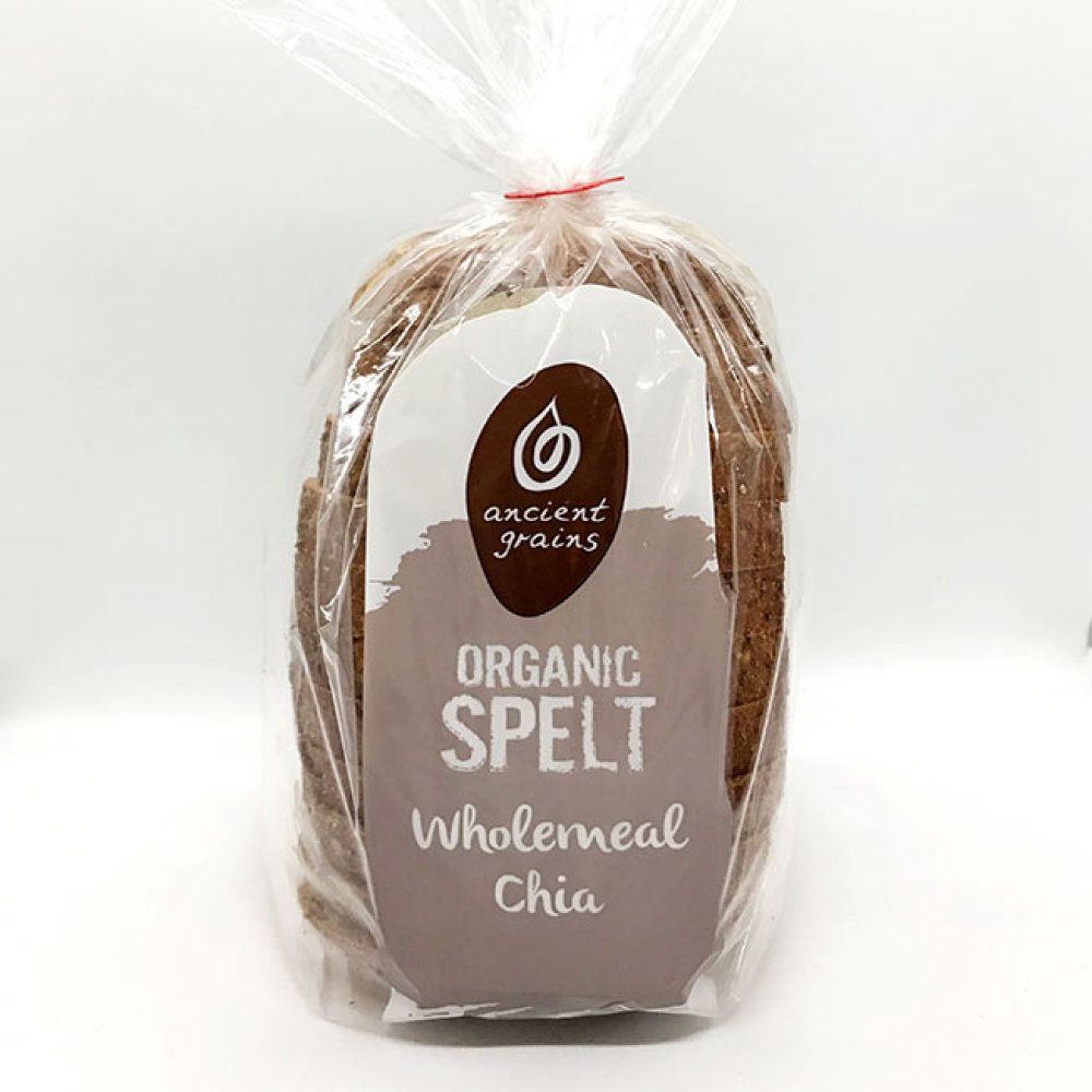 Ancient Grains Organic Wholemeal Spelt Chia 580g, view 2 of 2
