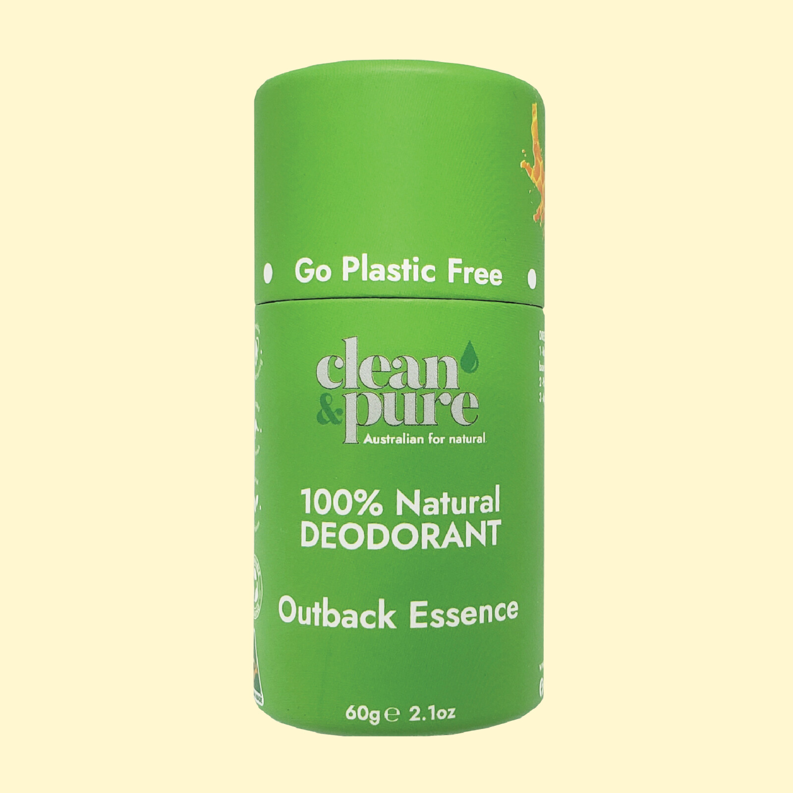 Clean & Pure Outback Essence - Natural Deodorant 60g