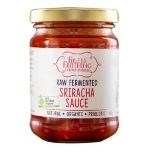 Foley's Frothing Fermentations Organic Raw Sriracha Sauce 250g
