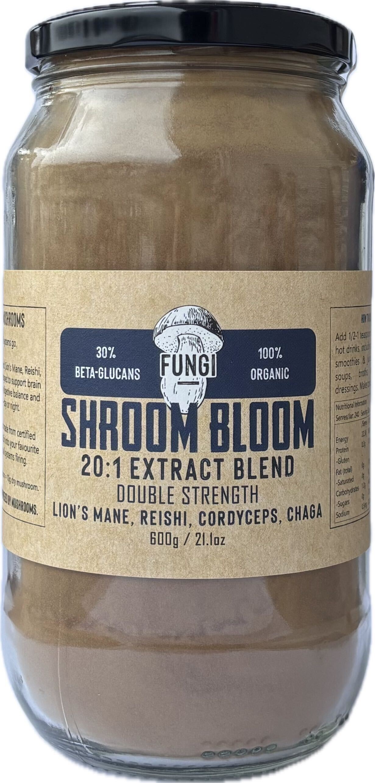 Fungi Cordycepts 20:1 Extract 600g