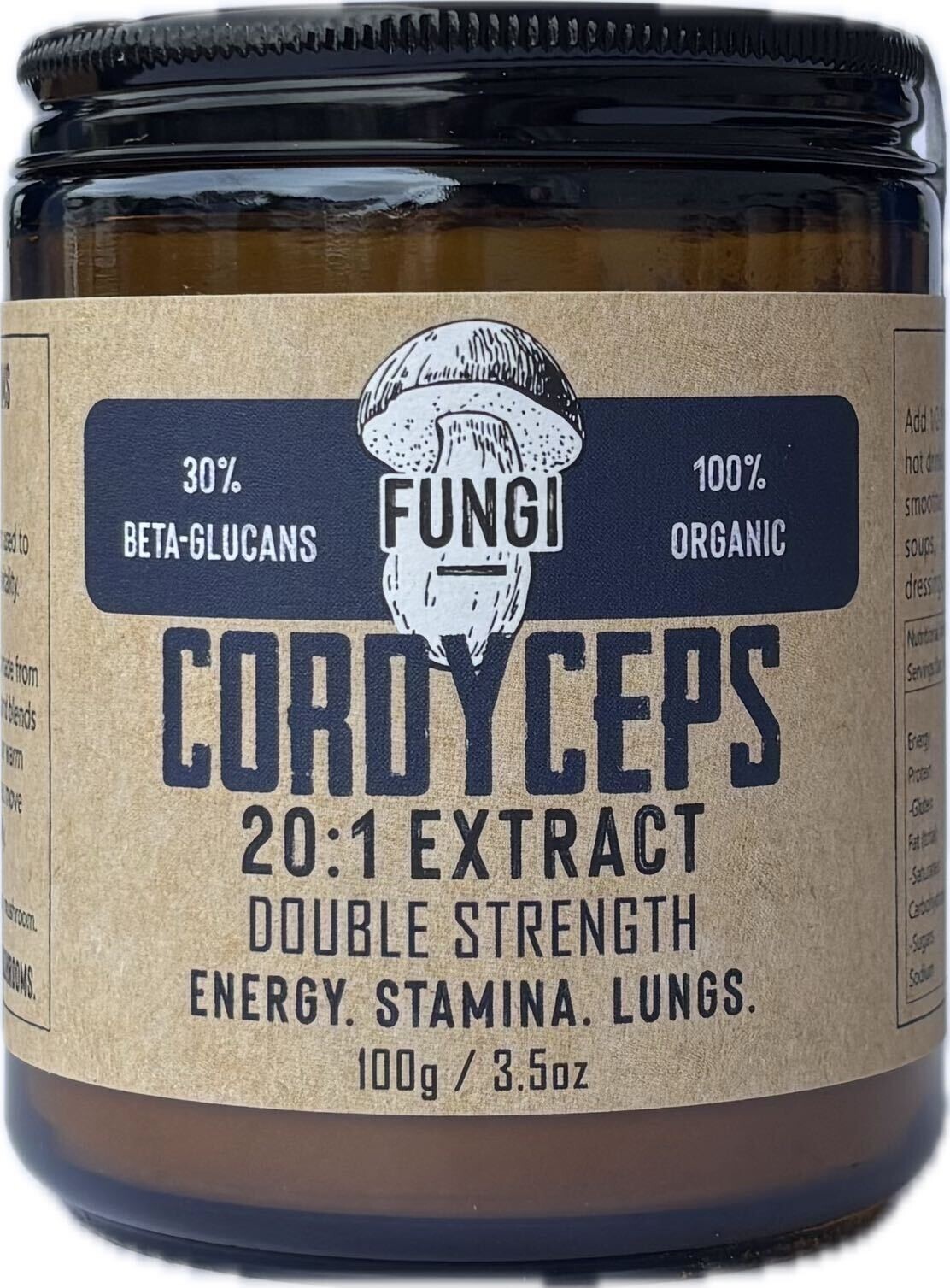 Fungi Cordycepts 20:1 Extract 100g