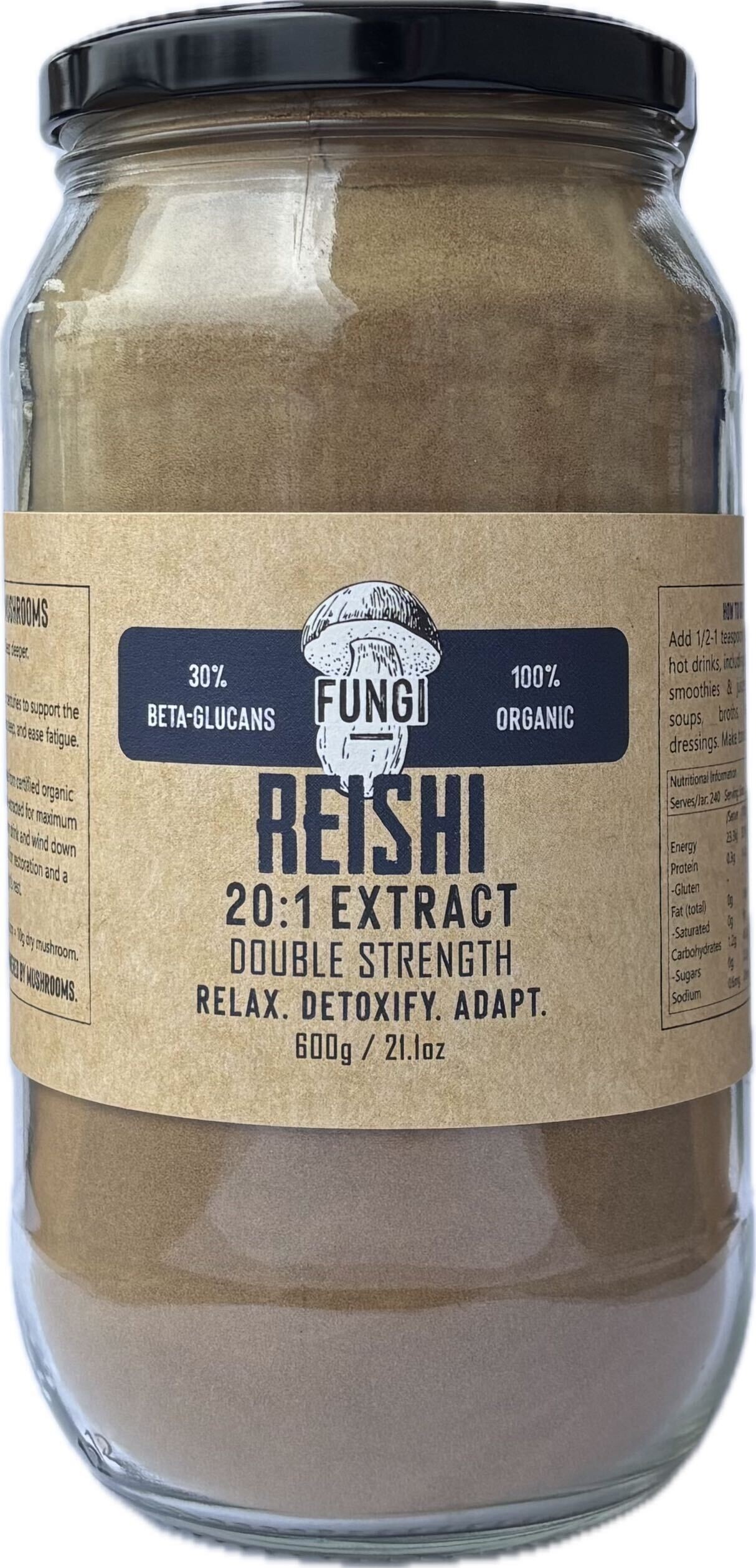 Fungi Reishi 20:1 Extract 600g