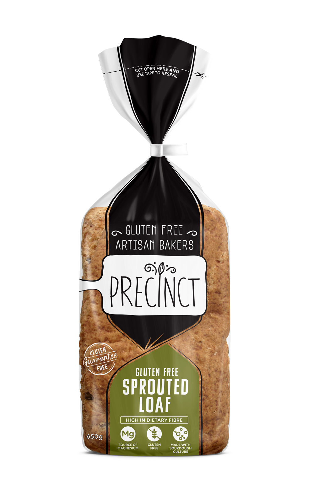 GF Precinct Gluten Free Sprouted Bread 650g