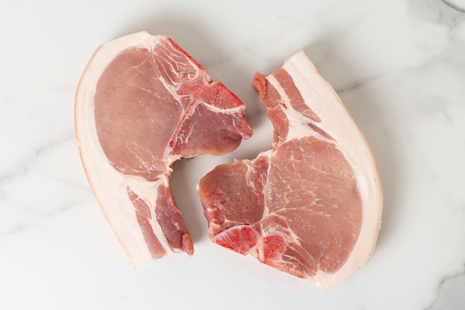Hunter Natural Free Range Regeneratively Farmed Pork Chops 600g