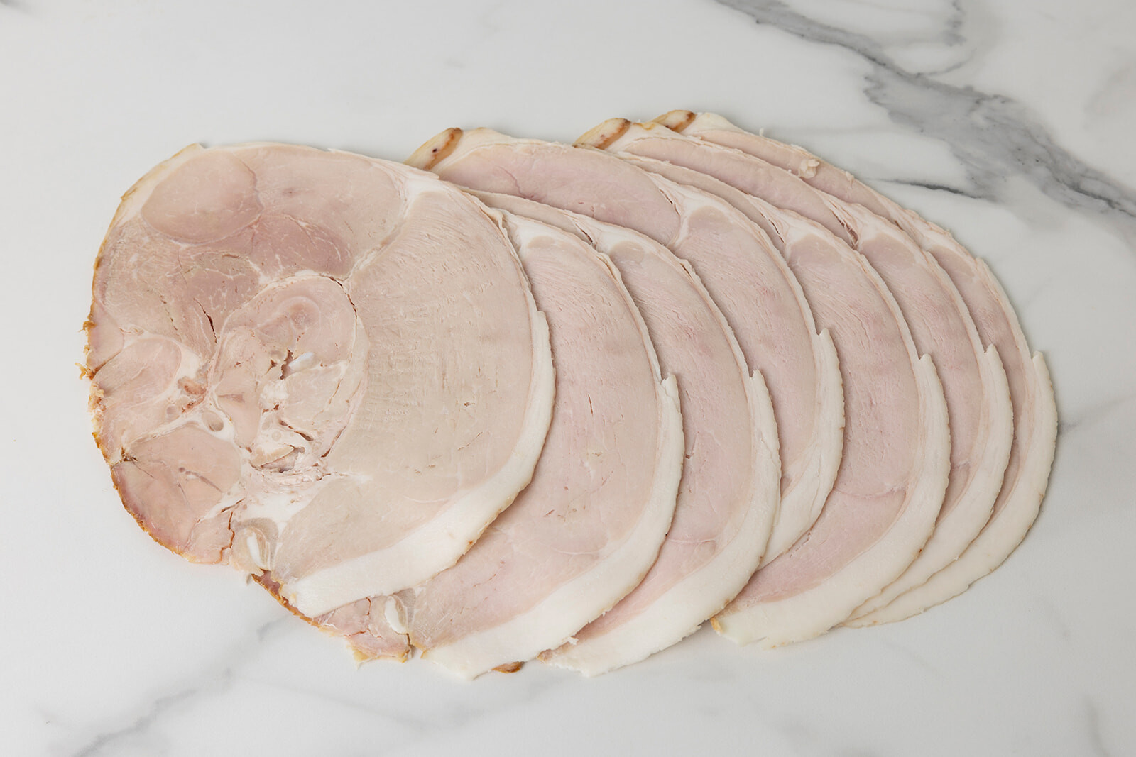 Hunter Natural Free Range Regeneratively Farmed Sliced Ham Nitrate Free 300g