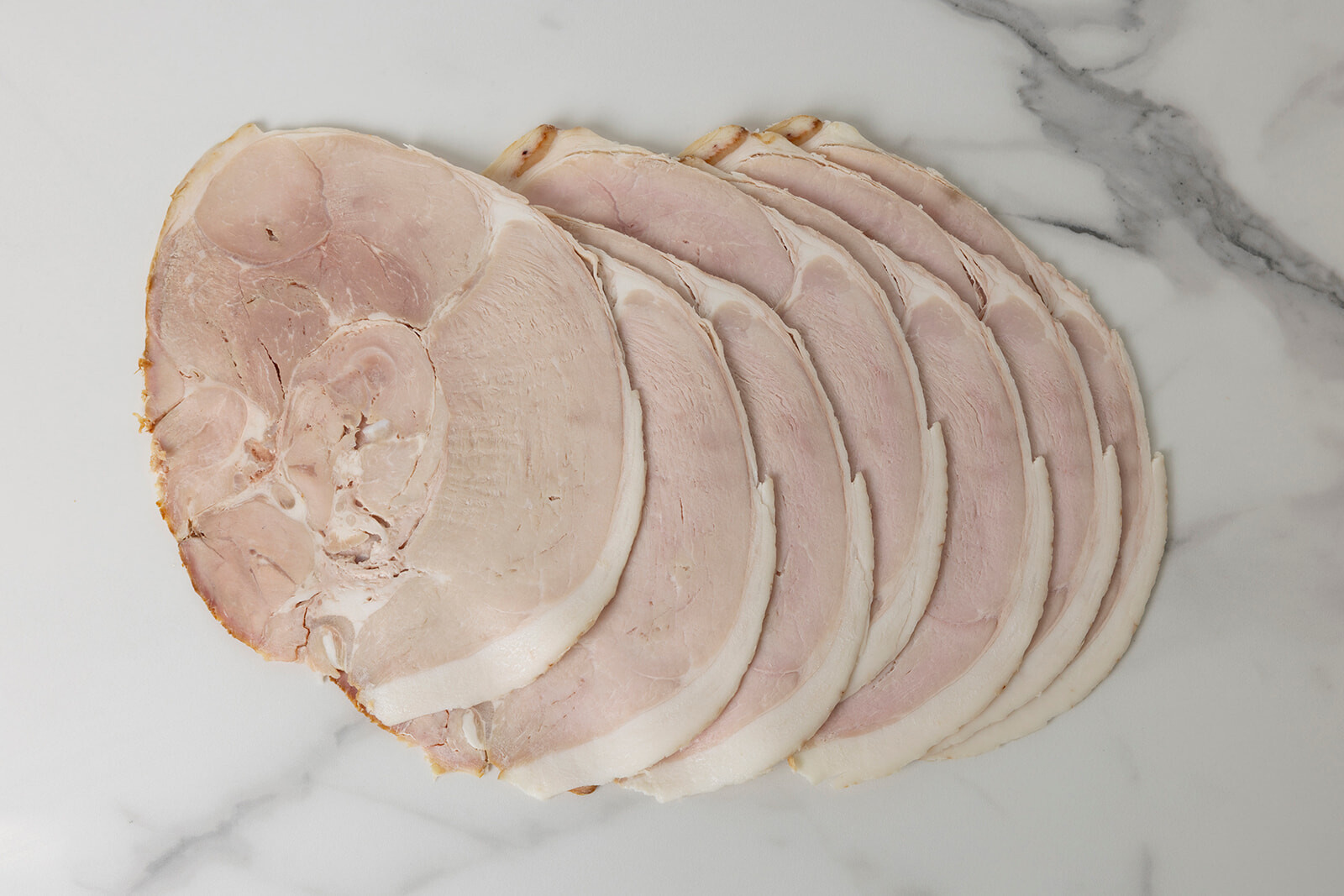 Hunter Natural Free Range Regeneratively Farmed Sliced Ham Nitrate Free 500g