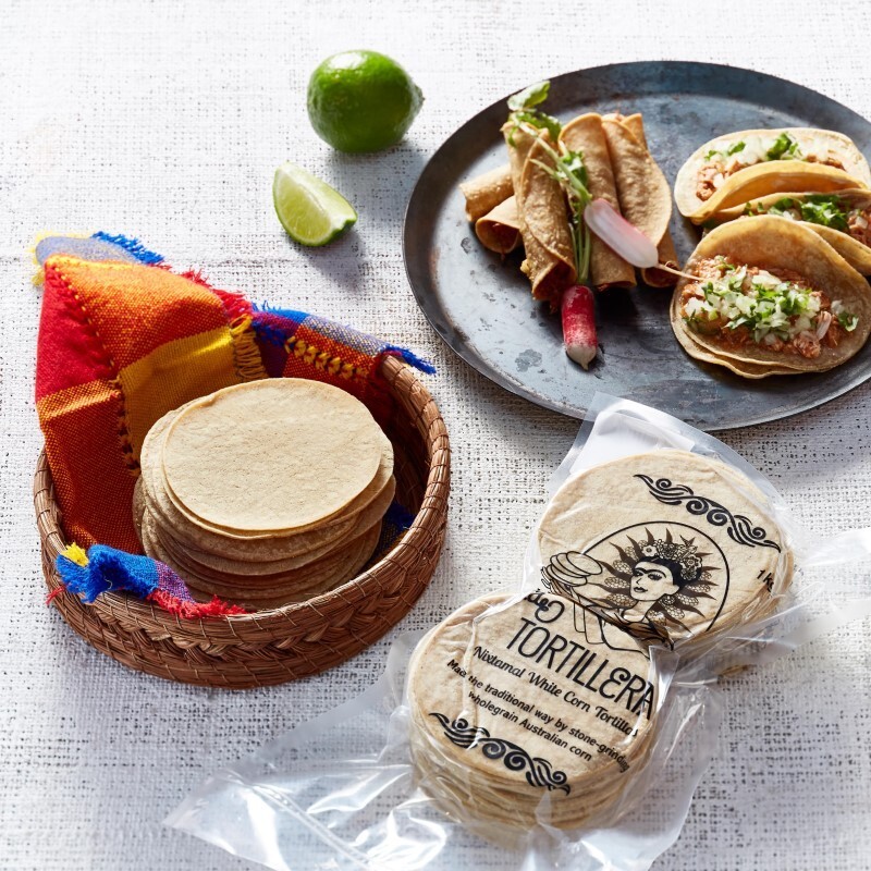 La Tortilleria Gluten Free Corn Tortilla Wrap Bread 110mm 39 pack