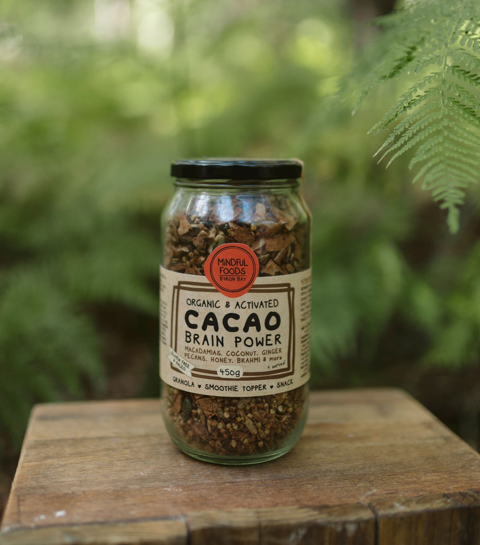 Mindful Foods Cacao Brain Power - Organic & Activated 450g