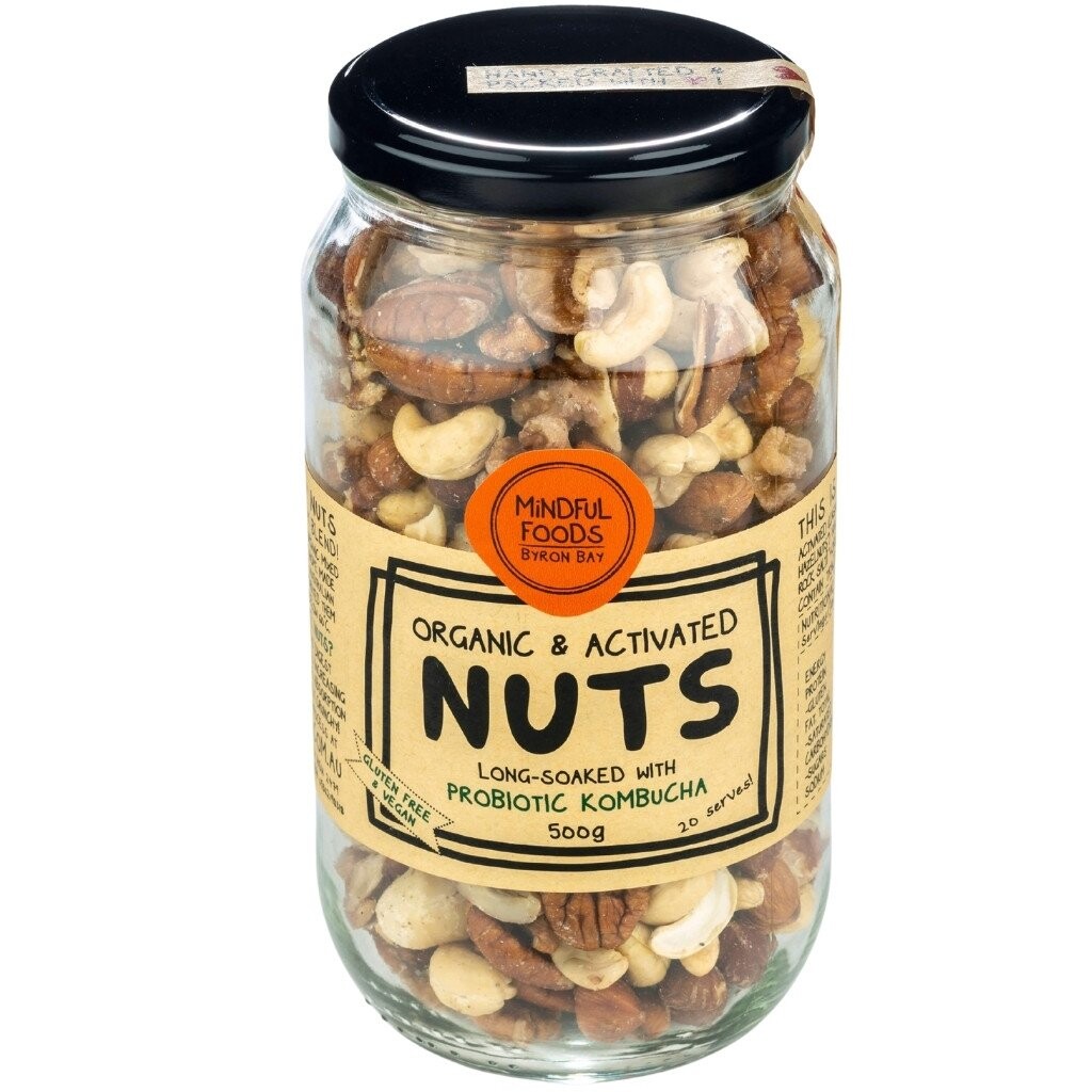 Mindful Foods Mixed Nuts - Organic & Activated 500g