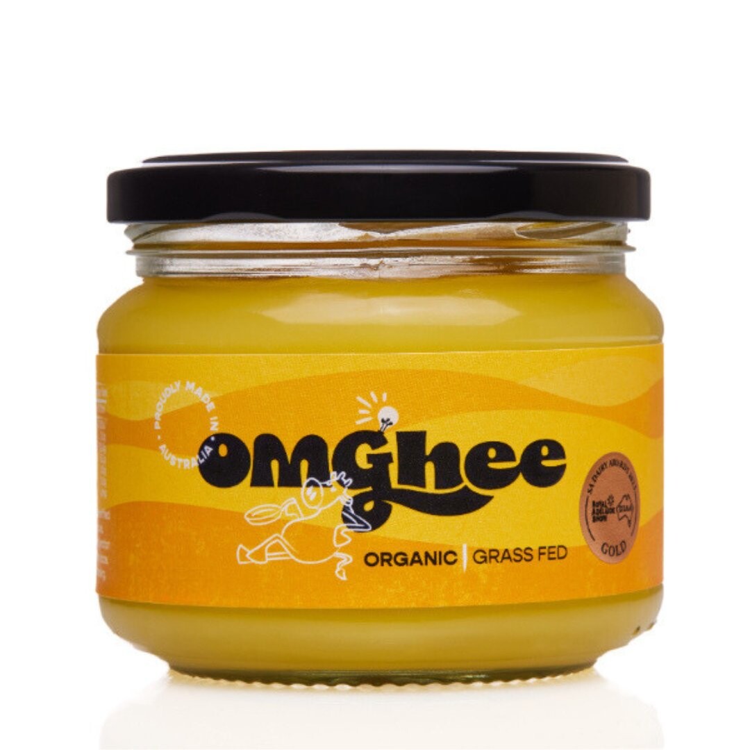 OMGhee Certified Organic Grassfed Ghee 300ml