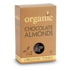 Organic Times Organic Milk Chocolate  Almonds 150g