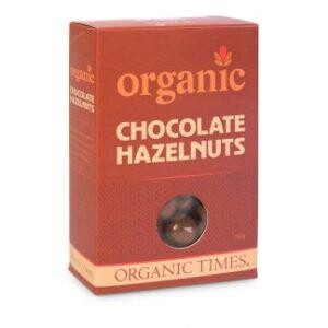 Organic Times Organic Milk Chocolate Hazelnut 150g