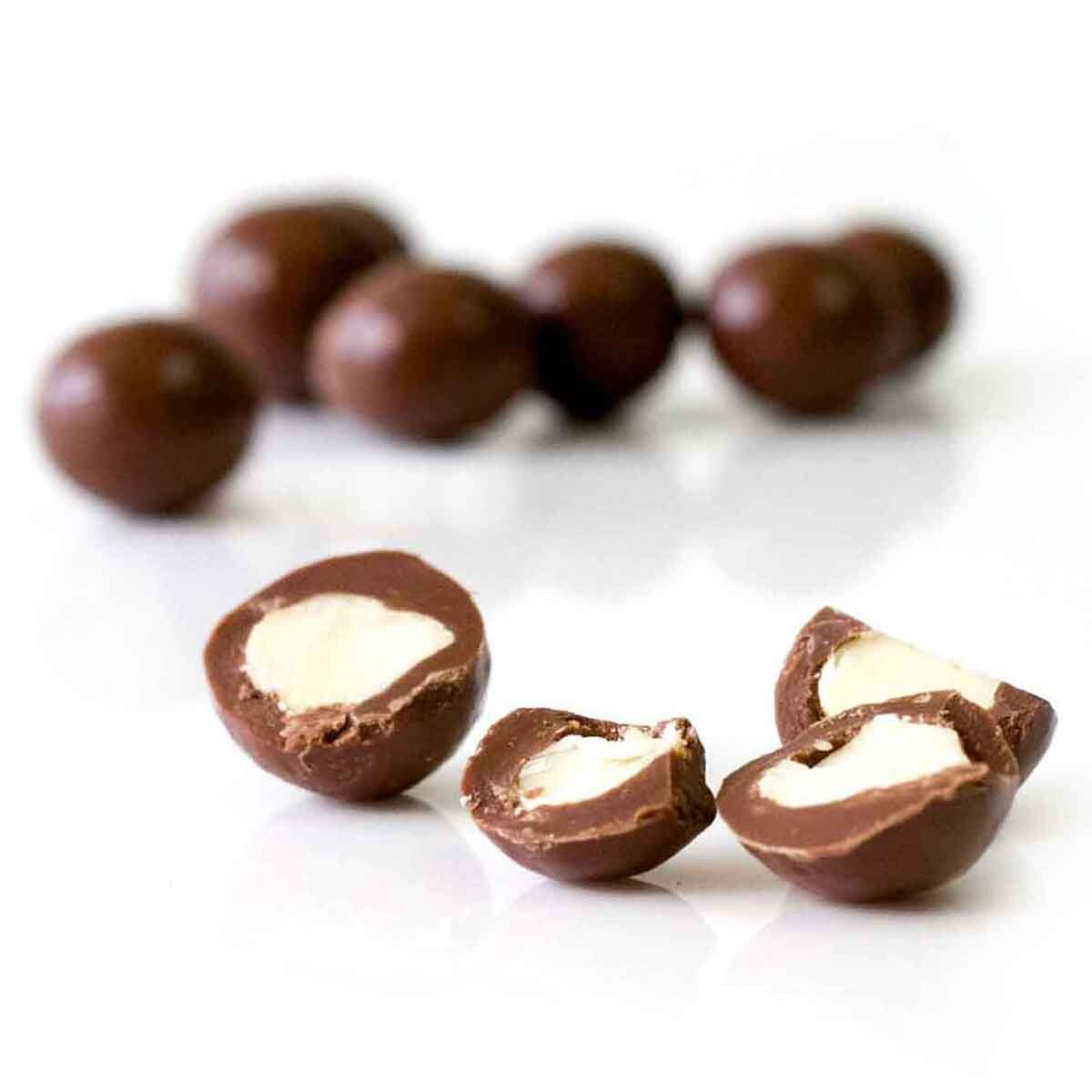 Organic Times Organic Milk Chocolate Macadamias 150g, view 3 of 3