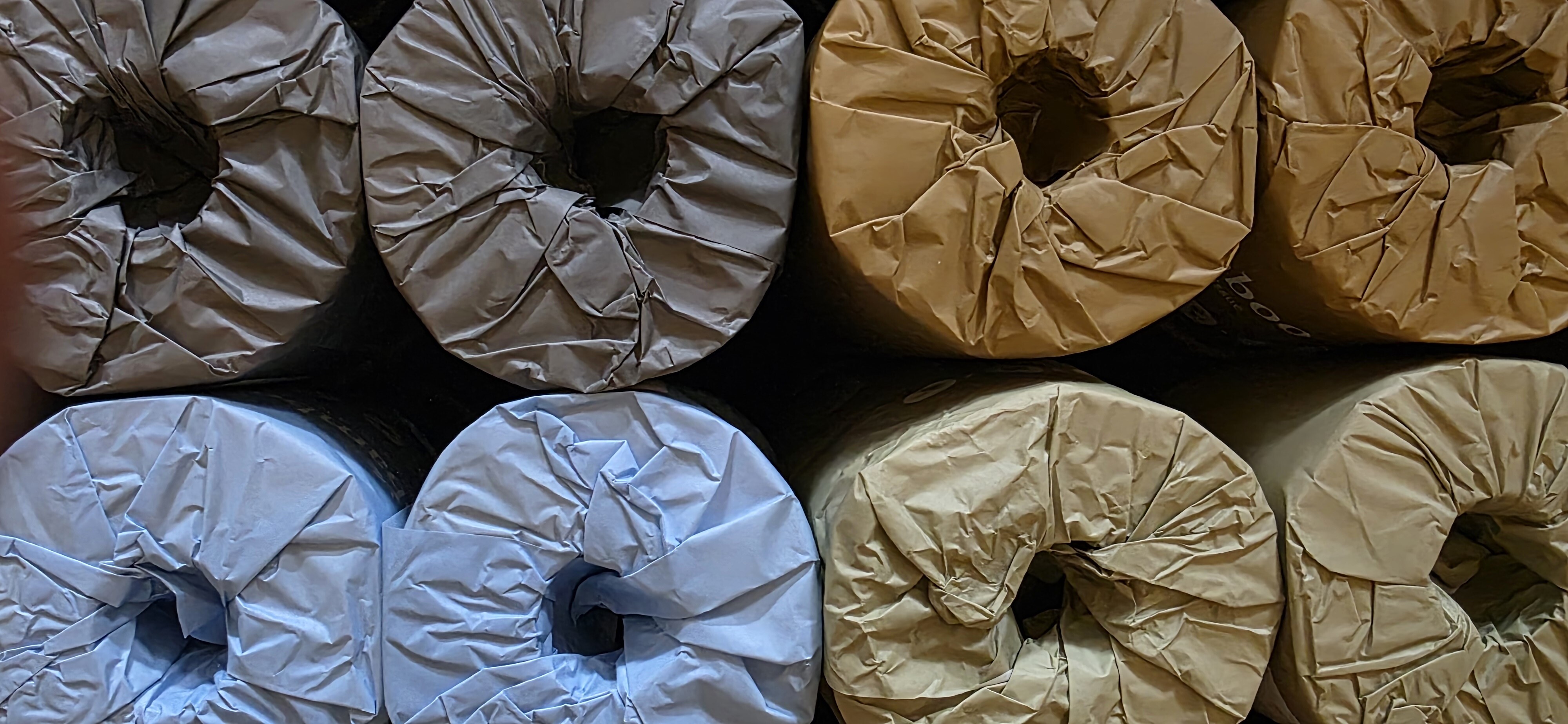 Unbleached Bamboo Toilet Paper 3 ply 300 sheets (1 Roll) Product Image 