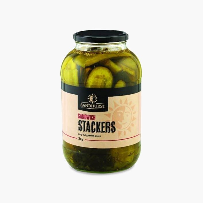Sandhurst Gherkin Pickles - Sandwich Stacker 2kg