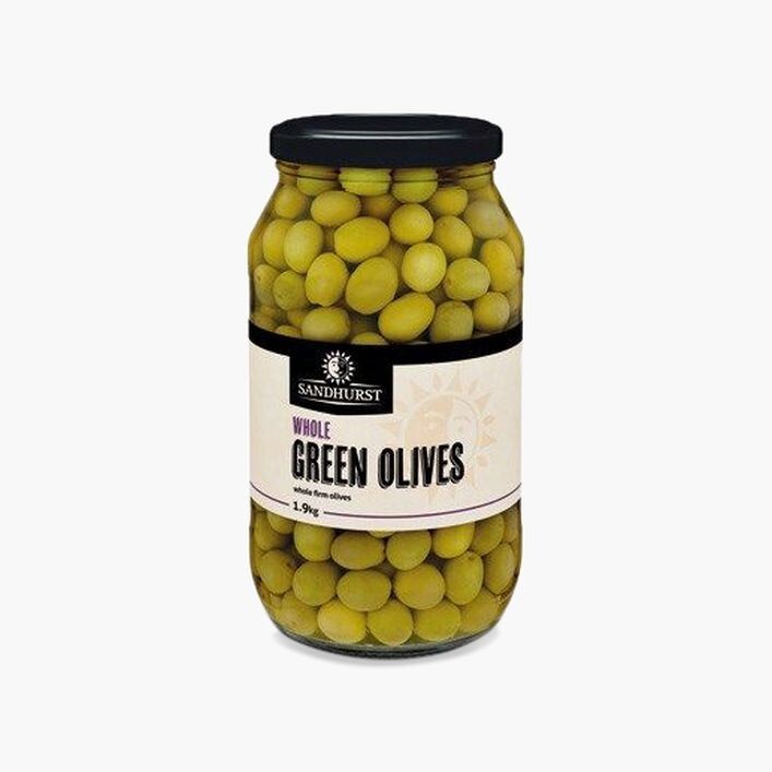 Sandhurst Green Olives - Unpitted 1.9kg