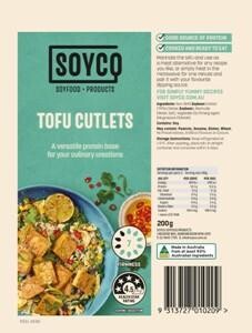 Soyco Soyfood Products Tofu Cutlets 200g