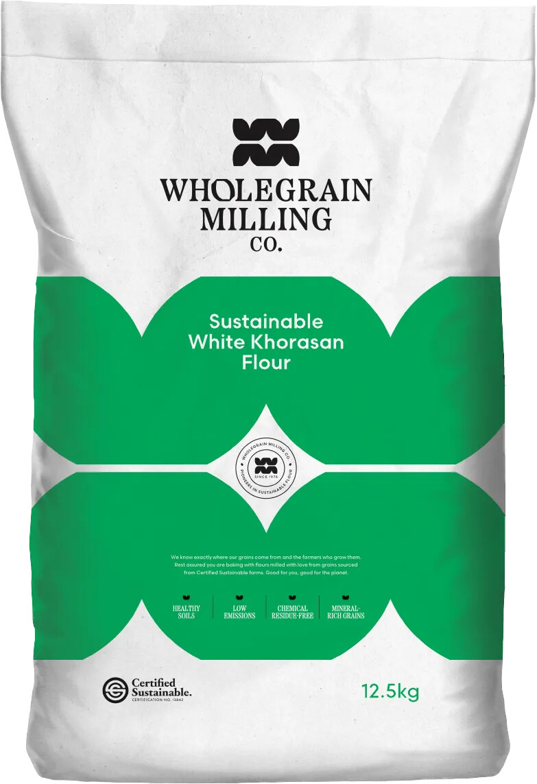 Wholegrain Milling Company Sustainable White Khorasan Flour 12.5kg
