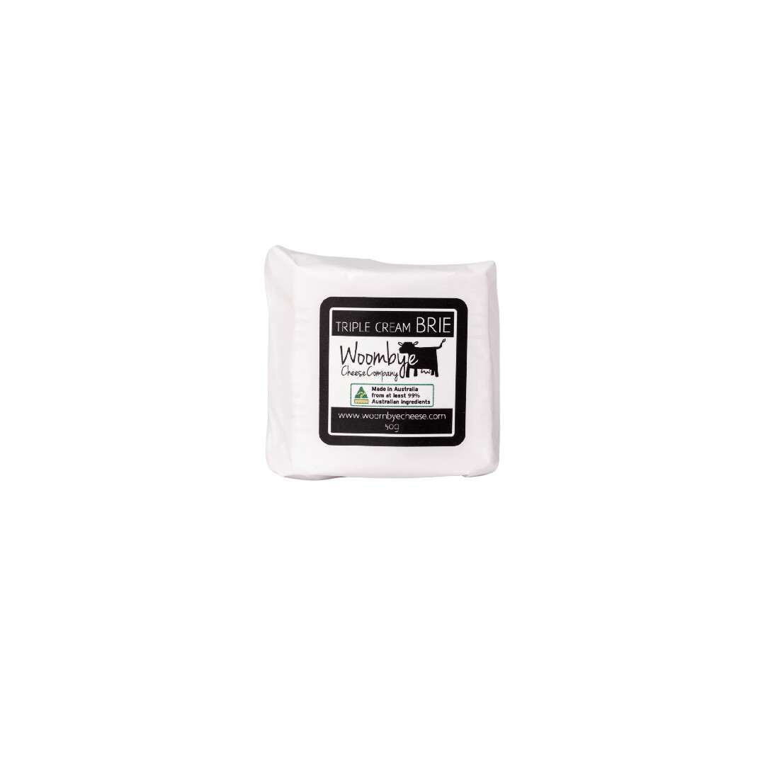 Woombye Cheese Mini Triple Cream Brie 50g
